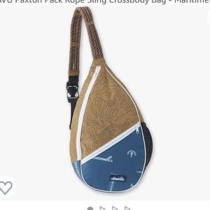 Kavu Paxton pack, rope sling crossbody bag